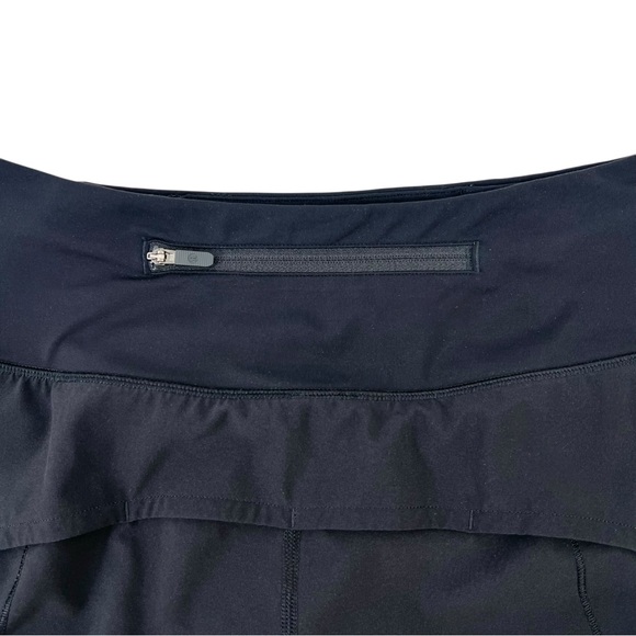 Lululemon Speed Up Short Long 4" Inseam - Black Active Runner Shorts sz 6 - Picture 7 of 13